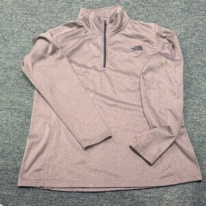 The North Face Quarter-Zip Pullover - Dusty Mauve women’s XL